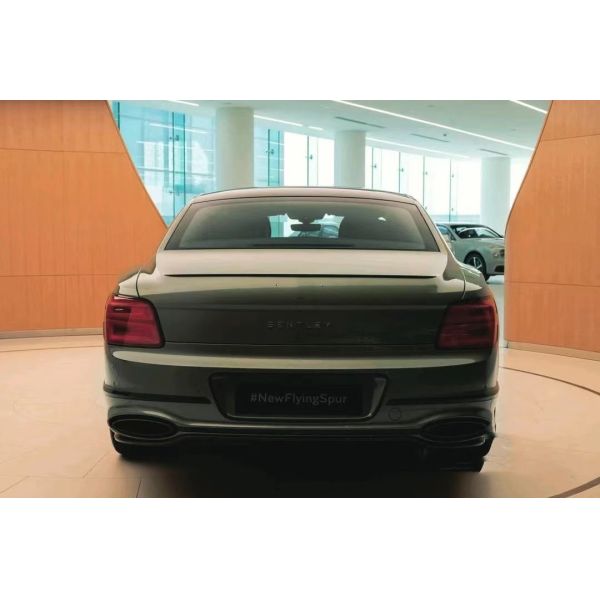 Flying Spur Bentley Body Kit W12 Style Carbon Fiber Lip Kit 2019 Diffuser Spoiler Side Skirt