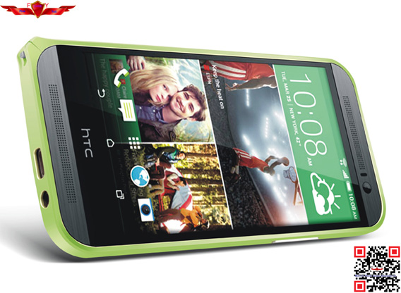 Hot Selling Brand New Hippocampal Buckle Metal Bumper For HTC M8 Multi Color Gift Box Yes