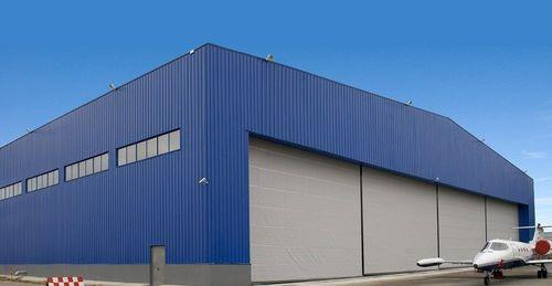 Modular Easy Assembly Steel Structure Aircraft Hangar Modern Economical Prefabricated Industrial Hangar Small Light Warehouse