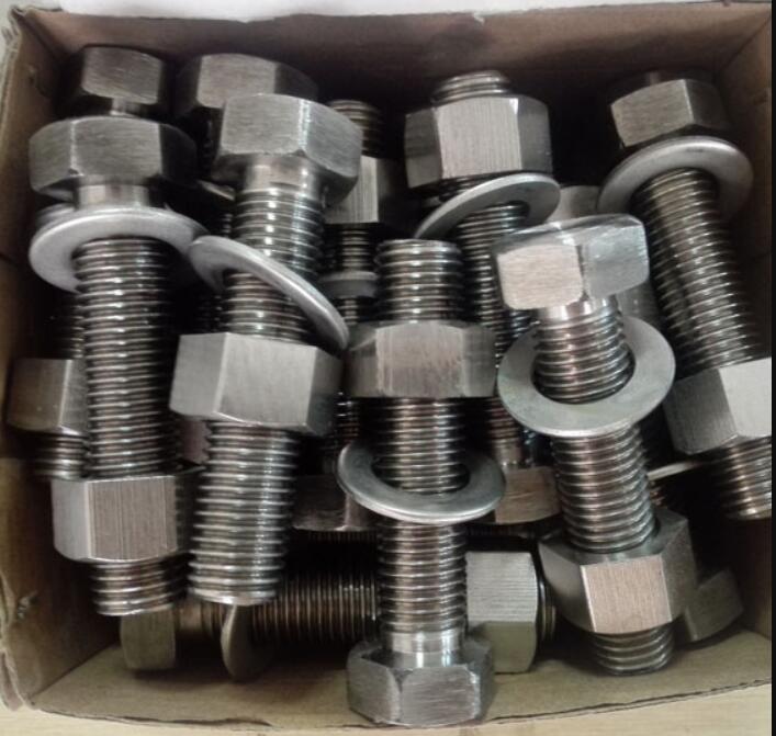 Inconel 718 болтов шестиугольника En2.4668 N07718 материальных и чокнутых крепежные детали