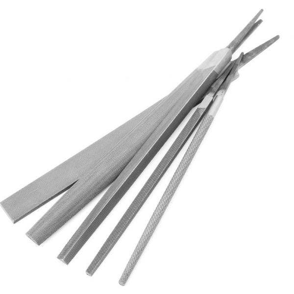 8inch Double Cut Flat Steel File Hand Tool Perfect for Smoothing Surfaces
