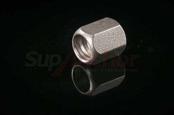Self Drilling Anchor Bar R32 High Strength Steel Hex Or Domed Nut 75mm Long