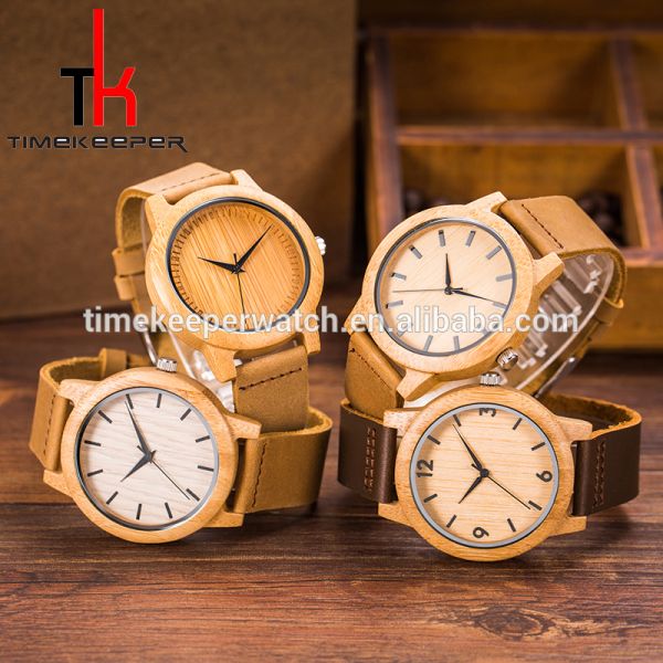 2018 Reliable China Custom Watch Manufacturer Good Quality And Price Luxury Bamboo Watch Wrist Watches Men Couple Watch Quartz