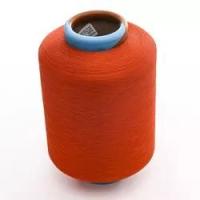 Le fil en caoutchouc élastique de Spandex a couvert la bâche de polyester de fil pour la machine de chaussettes