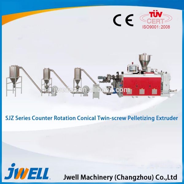 Jwell PVC plastic cross door plate extrusion line