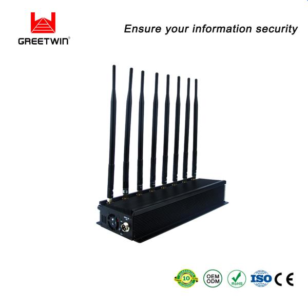 16.5W 2.5dBi Cell Phone Signal Blocker WiFi Bluetooth Signal RF Jammer