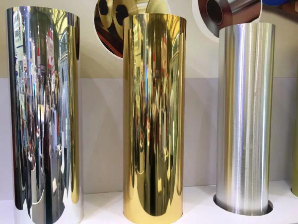 Rolo de folha de espelho de alumínio anodizado de prata série 1000
