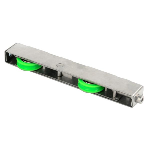 201 304 Stainless Steel Frame High Carbon Steel Bearing Nylon U Shape Pulley Wheel Stainless Steel Door Rollers