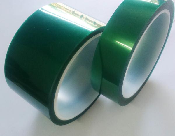 PET a obscuridade do filme - isolação resistente de alta temperatura verde do mascaramento da fita nenhuma impressão