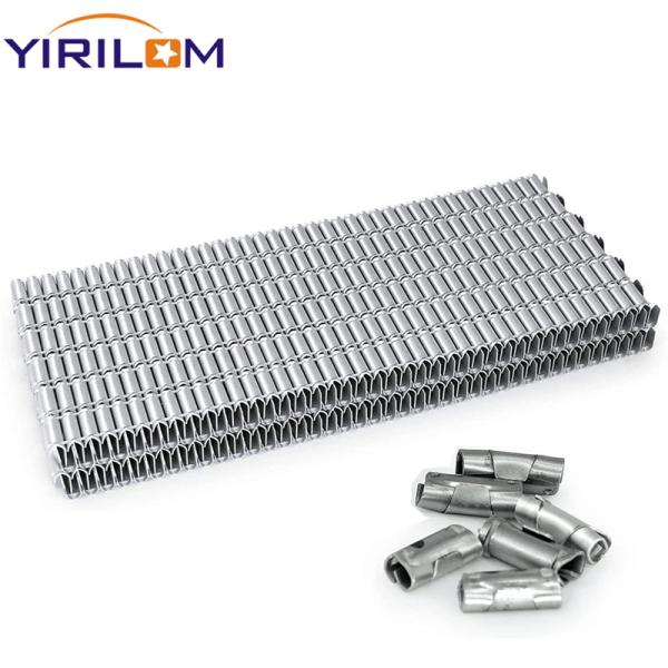 Iron Mattress Clip 17-22mm Crown 6000pcs/cnt Galvanized Zinc