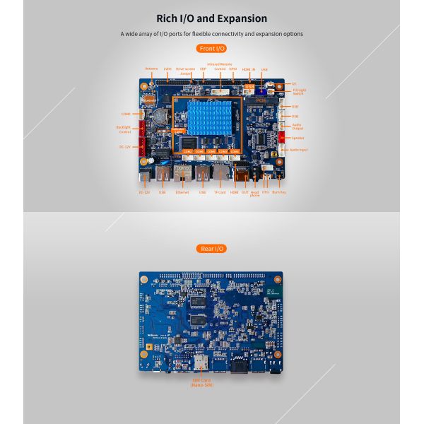 135mmx 93mm K-2 Smart Vending Machine K-2 Board Rockchip RK3368 octa-core ARM A53 CPU