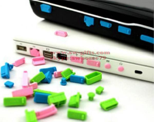Colorful Silicone Laptop Anti Dust Plug Cover Stopper Universal Laptop dustproof usb dust plug Computer Accessories