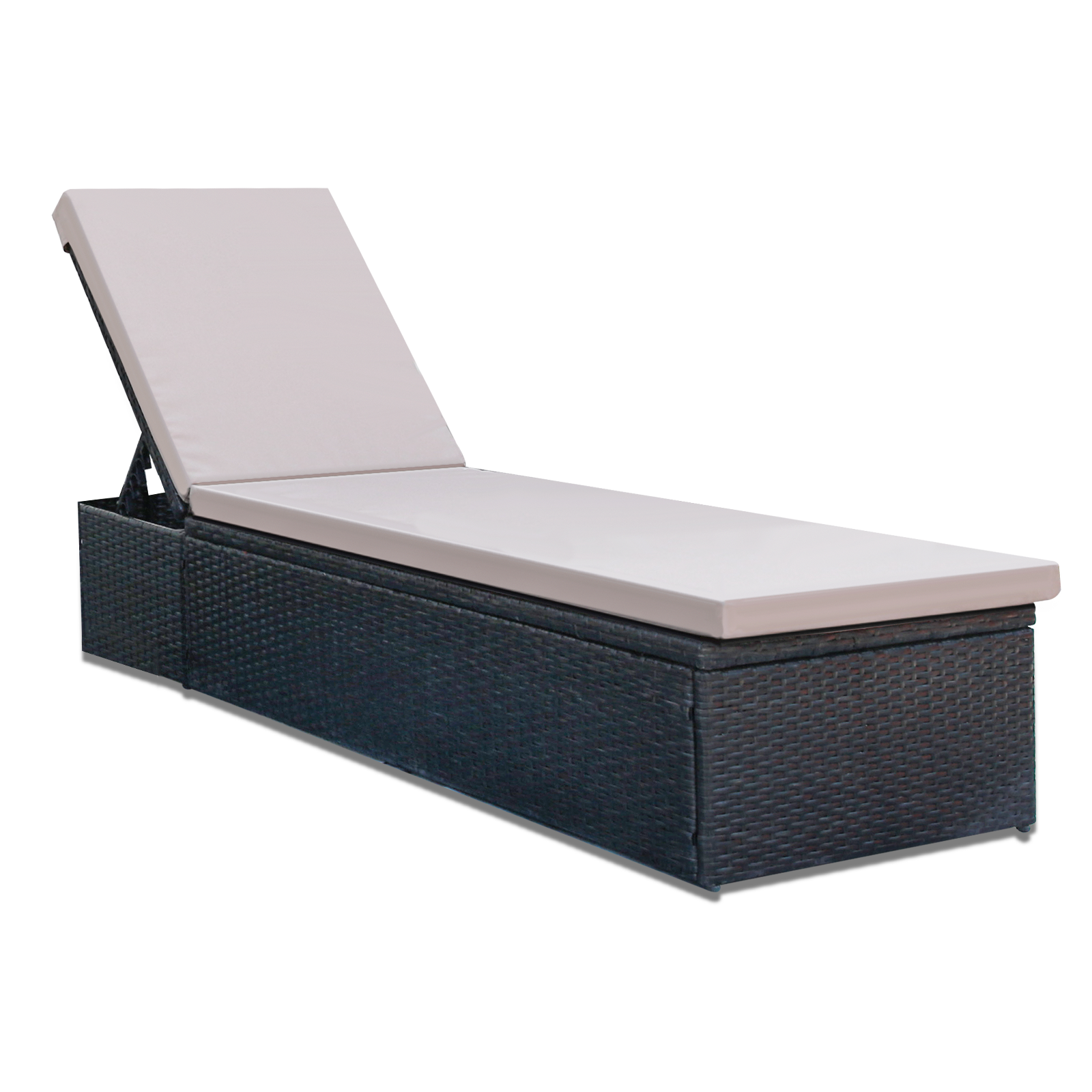 Outdoor Beach Swimming Pool Folding Lounge Chair Sunbed Plastic Customized Sun Modern Furniture Color Feature Weight Eco Origin