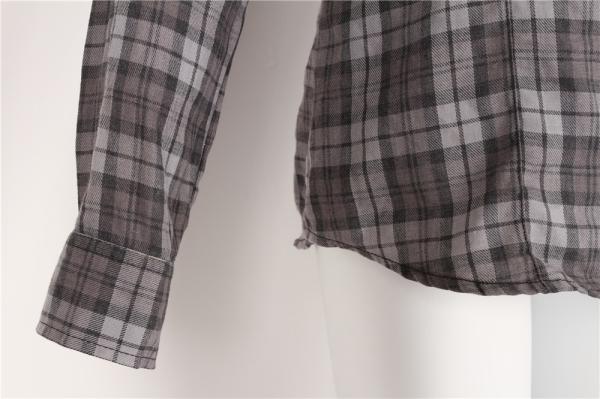 Ladies Casual Plaid Shirts / Woman'S Casual Shirts / New Fashion Cheap Shirts