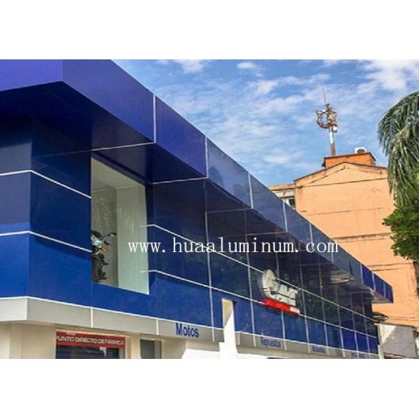 Unbroken 1500x3660mm ACP Aluminium Composite Panel With PE Coating