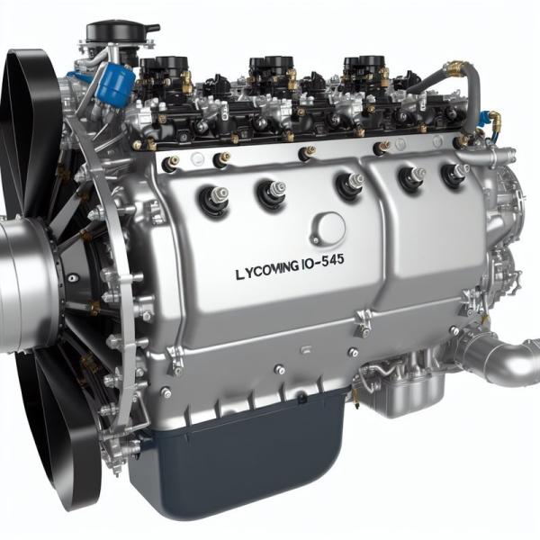 Moteur d'avion Lycoming IO-540-V4A5 6 cylindres