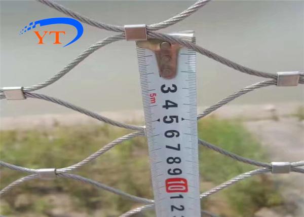 2.0mm Stainless Steel Rope Mesh Flexible Protection Safety Net Balustrade Cable Webnet