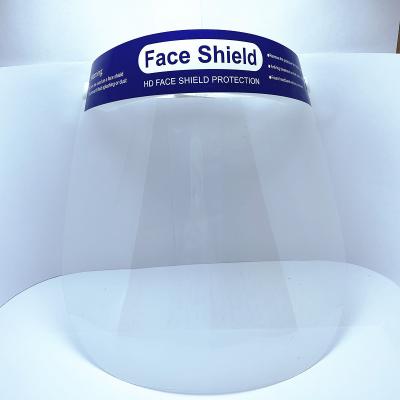 CE FDA Approval Clear Plastic Face Shield Environmental Firendly Personal Care