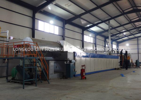 Natural Gas Pulp Molding Machine , Rotary Egg Tray Making Machine