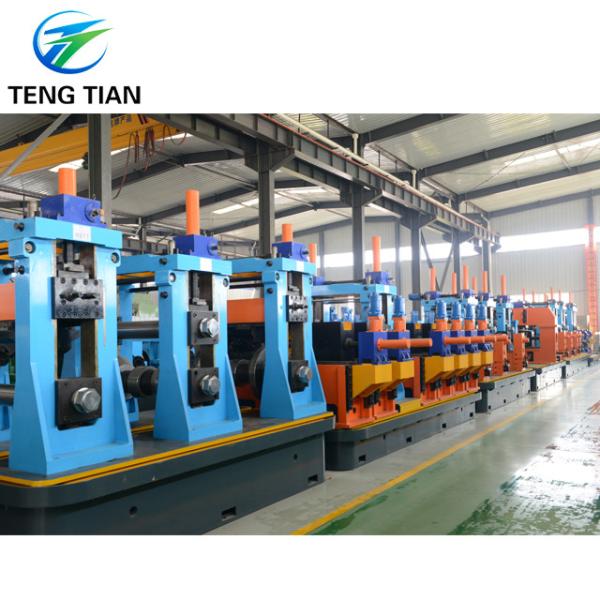 ERW Pipe Mill 300x300mm High Frequency Welding Direct Forming
