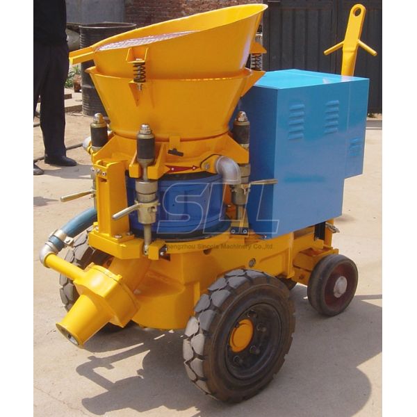 Electric SPZ-3 Concrete Shotcrete Machine Portable Shotcrete Gunite Equipment