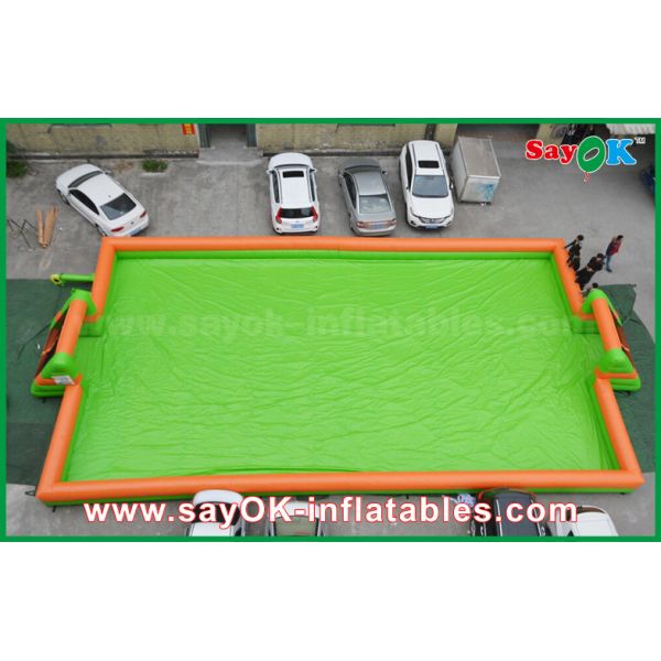 Футбольное поле/футбольное поле раздувных игр спорт PVC футбольного поля 0,55 раздувных портативное
