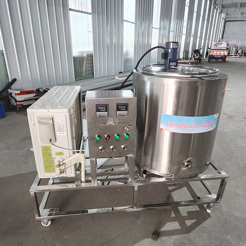 Small Scale Dairy Milk Pasteurizer Juice Yogurt Making Machine Milk Pasteurization Machine