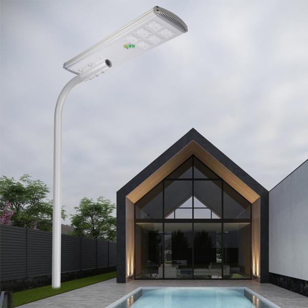 Waterproof Solar Street Light 6000k 200w 800w With Human Sensing DC 6V