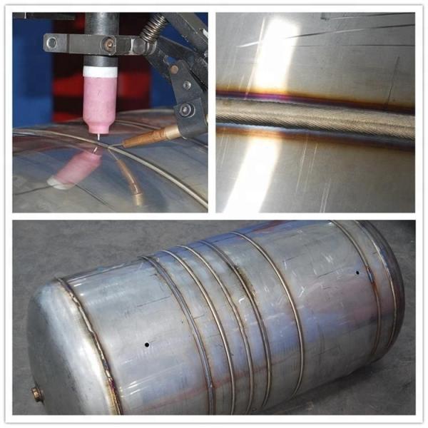 220V solar heater Water Tank Welding Machine Automatic For Manufacturing Plant