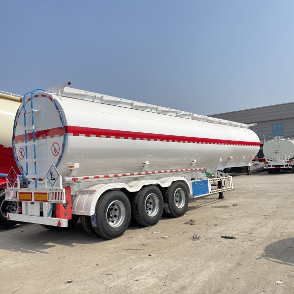 3-Axle 40000-50000 Liter Carbon Steel Diesel Transport Tank Truck Semi-Trailer for Needs