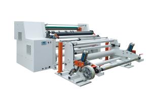 Seperate Unwind Paper Slitting Rewinding Machine With 3 Inch Air Shaft