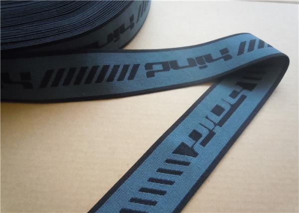 Bags Jacquard Elastic Waistband , Woven Elastic Webbing Tape
