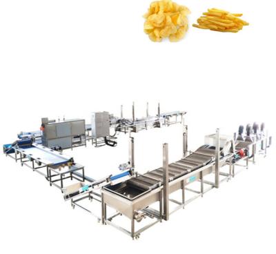 Máquina de fazer chips de batata Price linha de máquina de lascar frangos fritos forrados