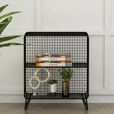 2 Tier Steel Book Storage Cabinet , Corrosion Proof Multi Layer Storage Rack