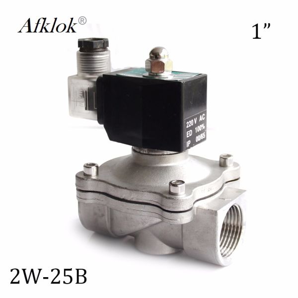 Нормально закрытый клапан соленоида 220в газа Лпг нержавеющей стали дюйма 1/2