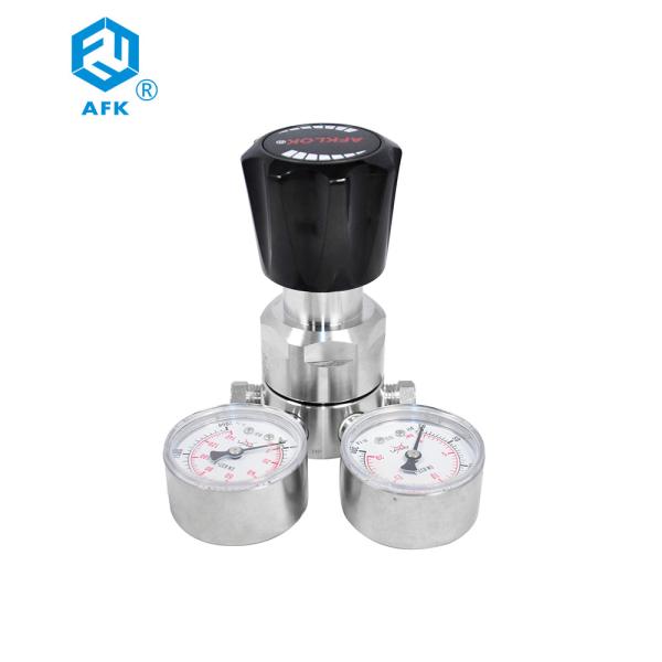 Argon Ammonia Gas Pressure Regulator 2000psi Nitrogen AFK R11 SUS316