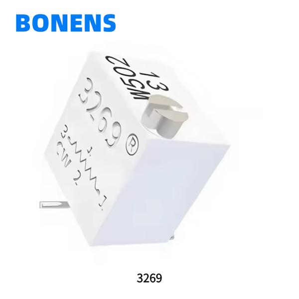 3269X-1-503 BOMS Electronics Original 50K OHM 0.25W GW Side Trimmer Potentiometer Total Mechanical Travel 12±2 Cycles