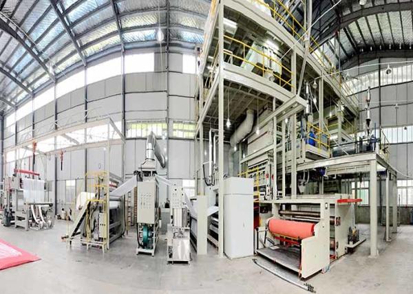 Fully automatic S SS SMMS high quality pp meltbond non woven fabric making equipment production line
