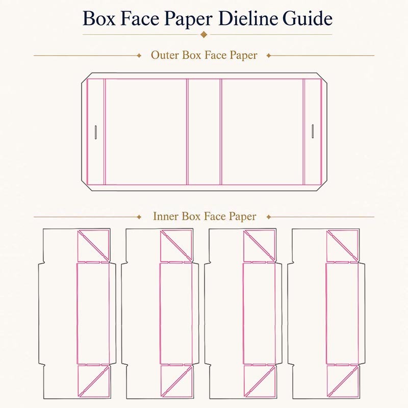 Gift Packaging Custom Rigid Flat Pack Box with Ribbon Closure