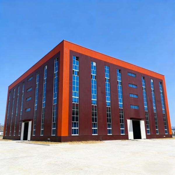 Fire-Retardant Windproof Seismic Resistant Multi-storey Steel Structure Building Prefab Office Tower Q235/Q355 Steel