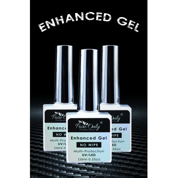 Matériau de protection de l'environnement Gel ongles vernis de base manteau haut avec lampe LED 30s Temps de guérison et choix écologique