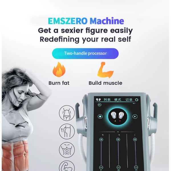 Ce 13 Tesla Ems Slim Machine , Body Sculpting Machine