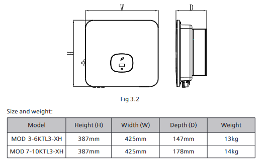 Growatt MOD 6000TL3-X 3 Phase on Grid 3000W 5000W 6000W 8000W Solar Inverter with Wifi Growatt Solar Inverter