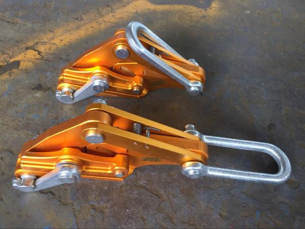 Corrosion Resistant Aluminum Alloy Cable Clamps with 40KN Rated Load and 32mm Max Opening for Power Construction