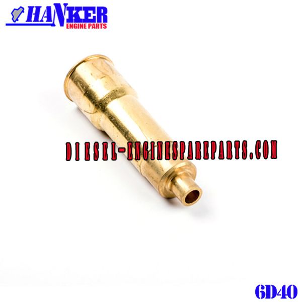 Copper Mitsubishi Fuso Fuel Injector Sleeve 6D40 ME120079