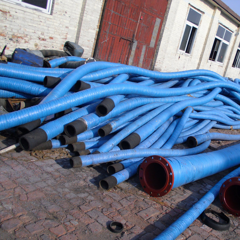 Mining Slurry Hose with High Abrasion Resistant Inner Rubber and Flexible Flange Connection for Long Service Life
