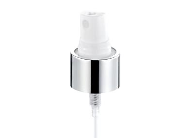 Glossy Silver Pump Mister Sprayer , Non Spill Plastic Mist Pump Sprayer