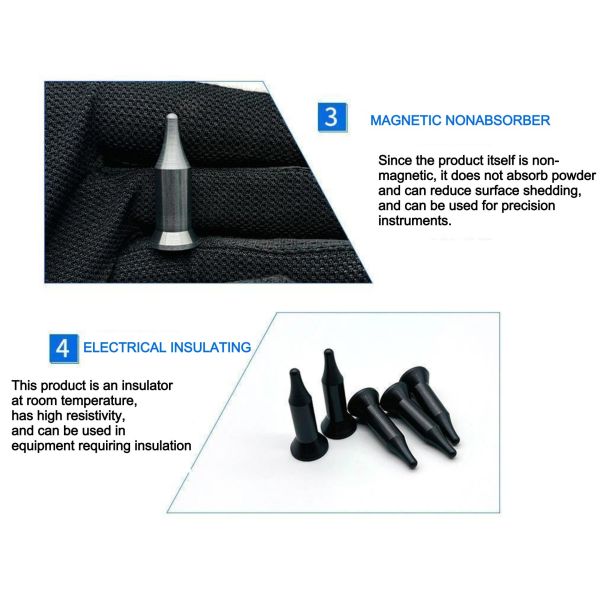 Установление позиции штифтов Керамический гид из нитрида кремния Штифты сварки