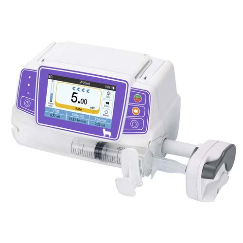 Veterinary Volumetric Infusion Pump Rechargeable Single Channel With Built-In Handle