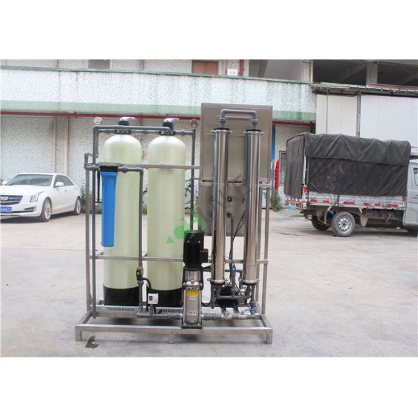 Manual Valve Industrial Water Purification Equipment With Activated Carbon Sand